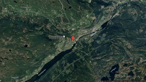 Området rundt Nossvegen 13C, Ål, Viken
