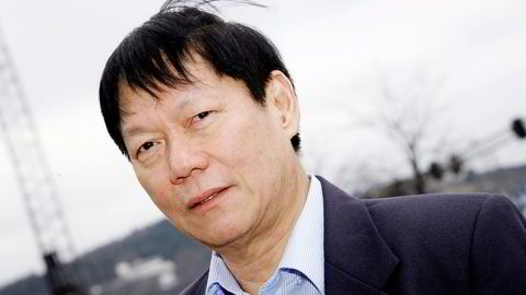 Verftsgründeren Brian Chang droppet den ekstraordinære generalforsamlingen.