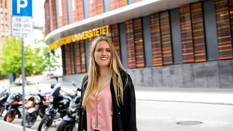 Maren Spongsveen Lund (19) kom inn på førstevalget sitt, og begynner på en bachelor i informasjonsteknologi  til høsten.