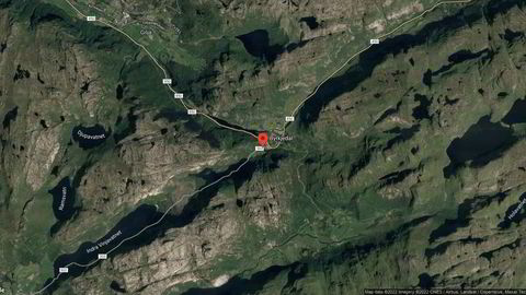 Området rundt Gloppedalsvegen 2378, Gjesdal, Rogaland