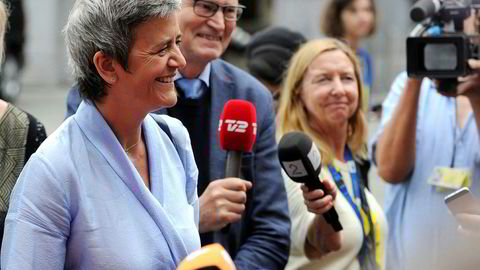 Toppjobben som president for Europakommisjonen synes å ryke for Margrethe Vestager, som i dag er EUs konkurransekommissær.