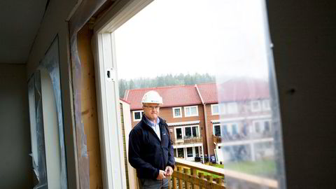 SVERIGE MARKERT OPP. BWG Homes og toppsjef Ole Feet merker at boligbyggingsinteressen er sterkere enn på samme tid ifjor.Foto: Øyvind Elvsborg