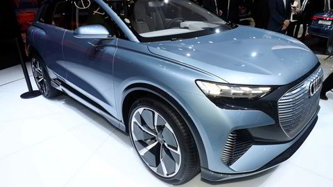 Audi Q4 E-tron Concept kommer i produksjon i slutten av 2020.