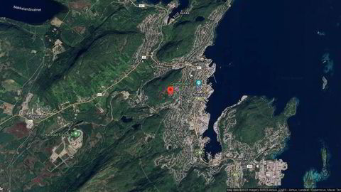 Området rundt Radioveien 9, Harstad – Hárstták, Troms og Finnmark