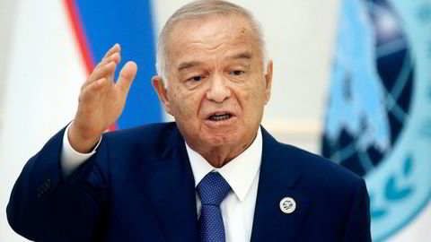 Islam Karimov styrte Usbekistan i 27 år. Nå er han død. Foto: Mikhail Svetlov/