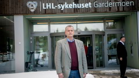 Frode Jahren generalsekretær i Landsforeningen for hjerte og lungesyke på LHL-sykehuset Gardermoen. De er i dyp finansiell krise