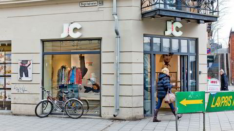 For over ti år siden var den svenske kleskjeden JC stor innen jeans-salg Norge. Her fra en butikk i Bogstadveien i Oslo i 2008.