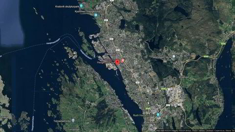 Området rundt Smedasundet 61, Haugesund, Rogaland