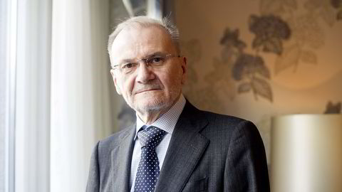 Finanskrisen er én av to hendelser som har gjort aller størst inntrykk på Knut Anton Mork gjennom hans nesten 40 år lange karriere som økonom i bank og akademia. Foto: Mikaela Berg