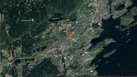 Området rundt Folagrenda 12, Asker, Akershus