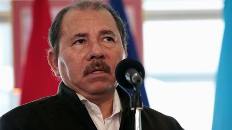 UENIGE: President Daniel Ortega mener den omstridte kanalen vil skape arbeidsplasser. Arkivbilde. FOTO: REUTERS/Diana Ulloa