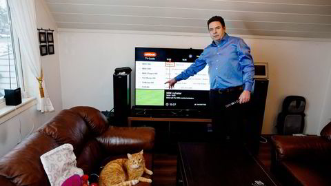 Forhandlingsdirektør Jarle Thalberg i mediebyrået GroupM mener svarte Discovery-skjermer hos Canal Digital-kunder kan føre til endrede tv-vaner på sikt. Foto: