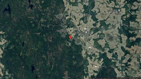 Området rundt Kniplia 17G, Gjerdrum, Akershus
