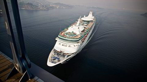 Flere meglerhus høyner sine kursmål på cruiseselskapet Royal Caribbean Cruises.. Foto: