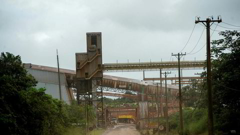 Hydros Alunorte-anlegg i Brasil.