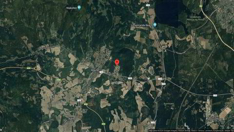 Området rundt Nattergaltoppen 10C, Nannestad, Akershus