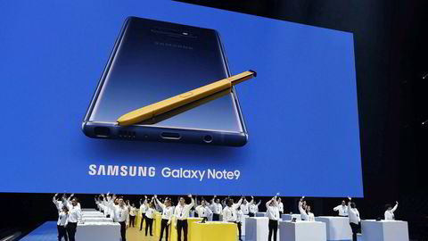 Samsung Note9 ble lansert denne uken. Den store smarttelefonen sikter seg inn mot de mest kresne kundene.