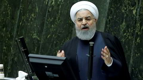 Broren til Irans president Hassan Rouhani er dømt til fem års fengsel for korrupsjon. Bildet viser den iranske presidenten.