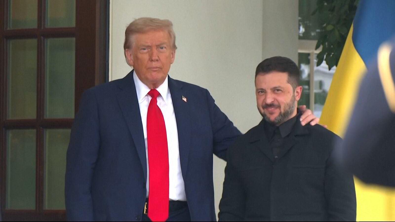 Trump ønsket Zelenskyj velkommen tilbake: – Vi elsker dem, vi elsker dem