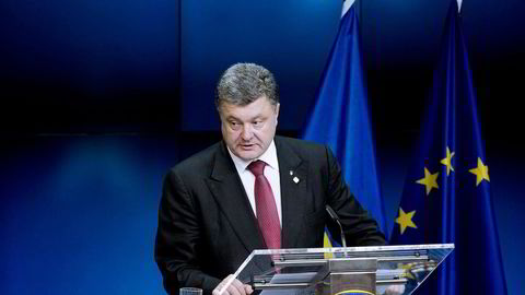 Ukrainas president Petro Porosjenko. Foto: Alain Jocard, AFP/NTB Scanpix