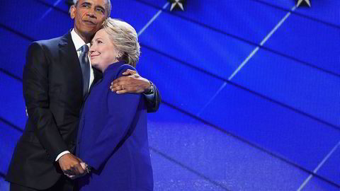 Selv uten støtten fra Barack Obamas super-givere, ligger Demokratenes presidentkandidat Hillary Clinton an til å slå det totale beløpet han samlet inn i 2012. Foto: Robyn Beck/AFP/NTB Scanpix
