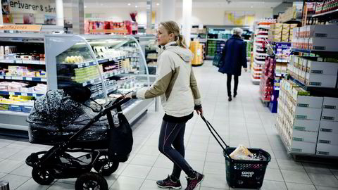 Mega er Coops supermarked-kjede. Her fra butikken på Bislett. Foto: Fartein Rudjord