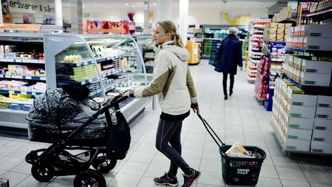 Mega er Coops supermarked-kjede. Her fra butikken på Bislett. Foto: Fartein Rudjord
