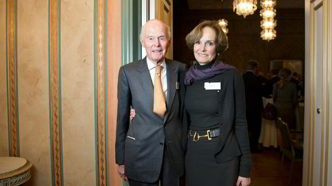 Bonheur-sjef Anette Olsen og hennes far Fred. Olsen