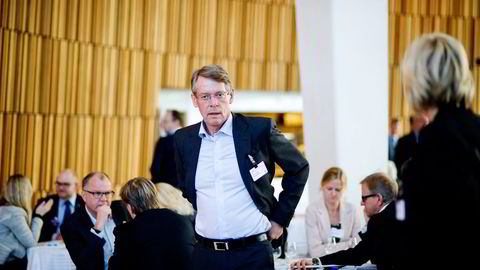 Kongsberg-styreleder Finn Jebsen mener det var forsvarlig 
                  at selskapet ikke tok sine bekymringer til Økokrim. 
                  Foto: Mikaela Berg