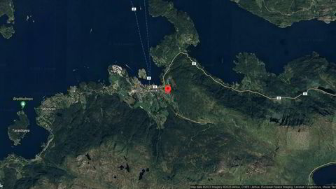 Området rundt Prestavegen 44, Etne, Vestland
