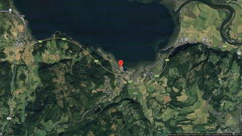 Området rundt Hammerstranda 13, Skaun, Trøndelag