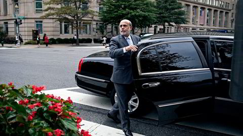 – Det vil være helt ukjent farvann og svært farlig å gå over fristen, sier tidligere sentralbanksjef Ben Bernanke om fristen Kongressen har om å bli enig om å heve sitt selvpålagte gjeldstak. Foto: Andrew Harrer,