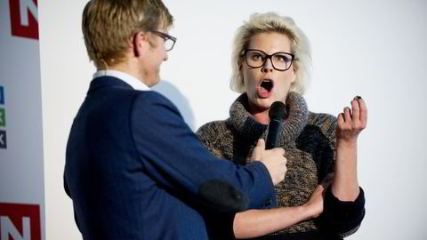 Komikeren Anne-Kat Hærland hadde tidligere sitt eget talkshow på TVNorge. Foto: