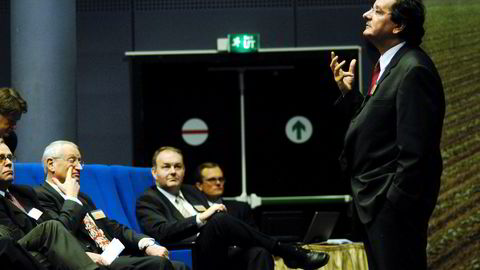 Daniel Clauw ble frifunnet for tiltalen om grov korrupsjon i lagmannsretten i 2017. Bildet er tatt på en kapitalmarkedsdag i 2003.
