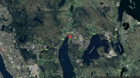 Området rundt Førreneset 36, Tysvær, Rogaland