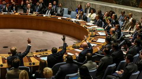 Her stemmes det om nye sanksjoner mot Nord-Korea under møtet i FNs sikkerhetsråd.