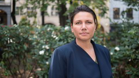 Heidi Nordby Lunde, stortingsrepresentant og leder for Oslo Høyre mener yrkesaktive menn bør gi hjemmeværende ektefeller lønn. Foto: Petter Berntsen,