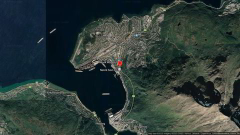 Området rundt Administrasjonsveien 1A, Narvik, Nordland