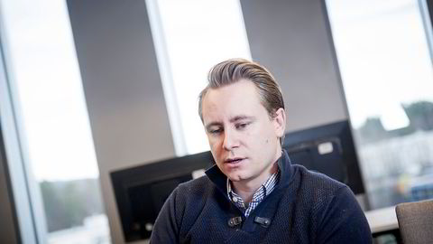 Kristian Monsen Røkke (32) er toppsjef i Akastor. Nå kutter selskapet påny. Foto: Gorm K. Kaare