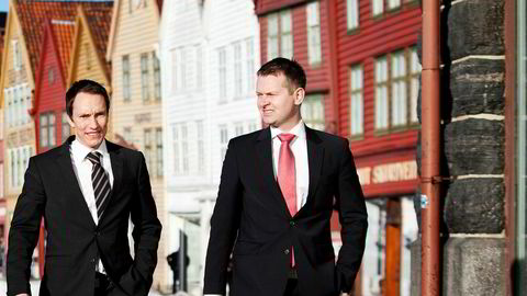 Begge gründerne av Nordic Securities, Erik Egenæs (til venstre) og Endre Tangenes, er blant de saksøkte.