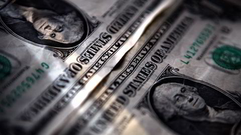 Dollaren er nær sitt sterkeste nivå på fire måneder. Foto: REUTERS/Mark Blinch
