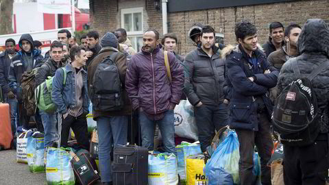 Hvert avsenderland har en liten gruppe av mottagerland som får en klar majoritet av asylsøkerne. Somalierne drar for eksempel i stor grad til Storbritannia, Norge og Nederland. Foto: Arie Kievit/AFP/NTB Scanpix