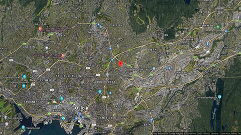 Området rundt Sinsenveien 45C, Oslo, Oslo