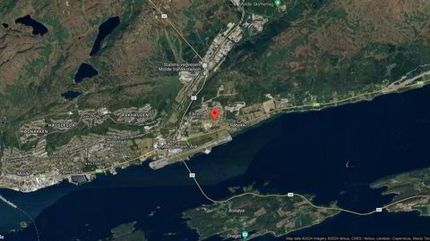 Området rundt Årømyran 76, Molde, Møre og Romsdal