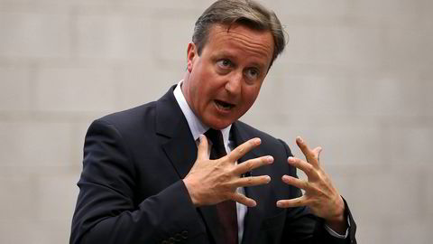 Storbritannias statsminister David Cameron. REUTERS/Carl Court/Pool