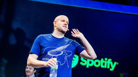Svenske Daniel Ek grunnla Spotify.