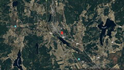 Området rundt Lyngvegen 12, Eidskog, Innlandet