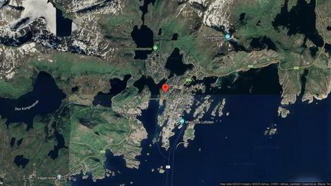 Området rundt Solheimveien 6D, Vågan, Nordland