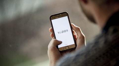 Mobilappen Vipps er blitt lastet ned 1,2 millioner ganger siden lanseringen i juni.
                  Foto: Adrian Nielsen