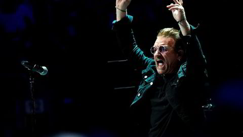 Bono, sanger i det irske bandet U2.